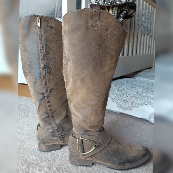maurices wide calf boots